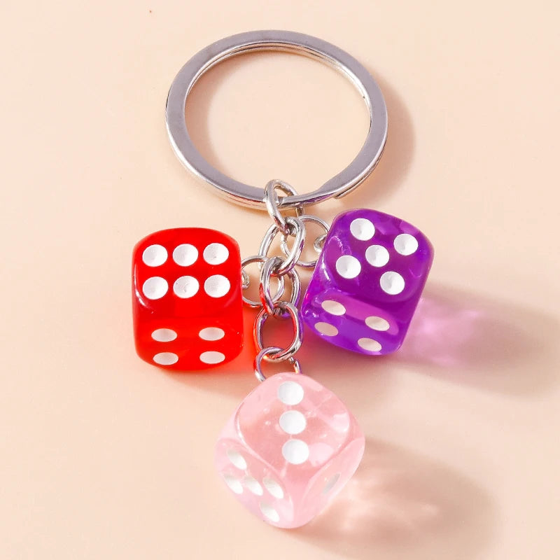 Cute Enamel Number 5 Keychain for Car Key Souvenir Gifts for Women Men Handbag Pendants Keyrings DIY Jewelry Accessories