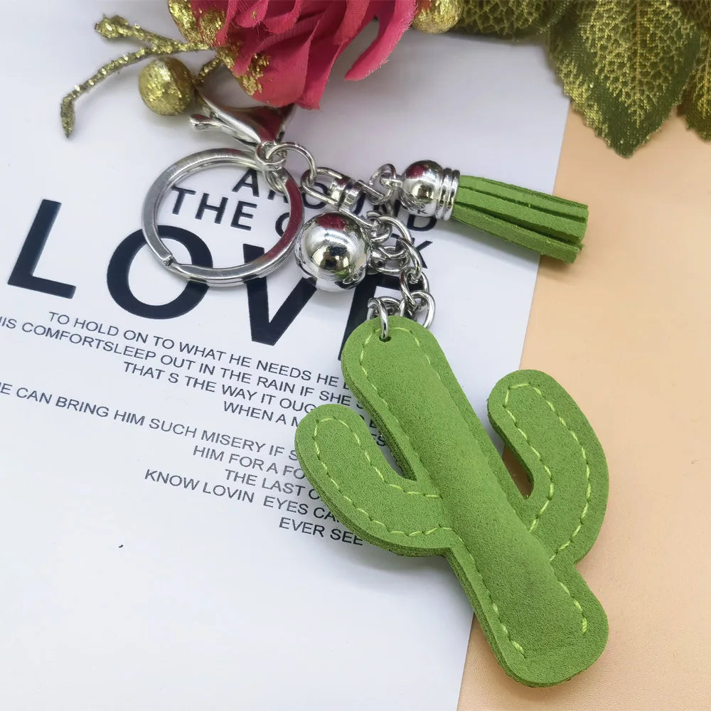 Cactus Keychain and Bag Pendant