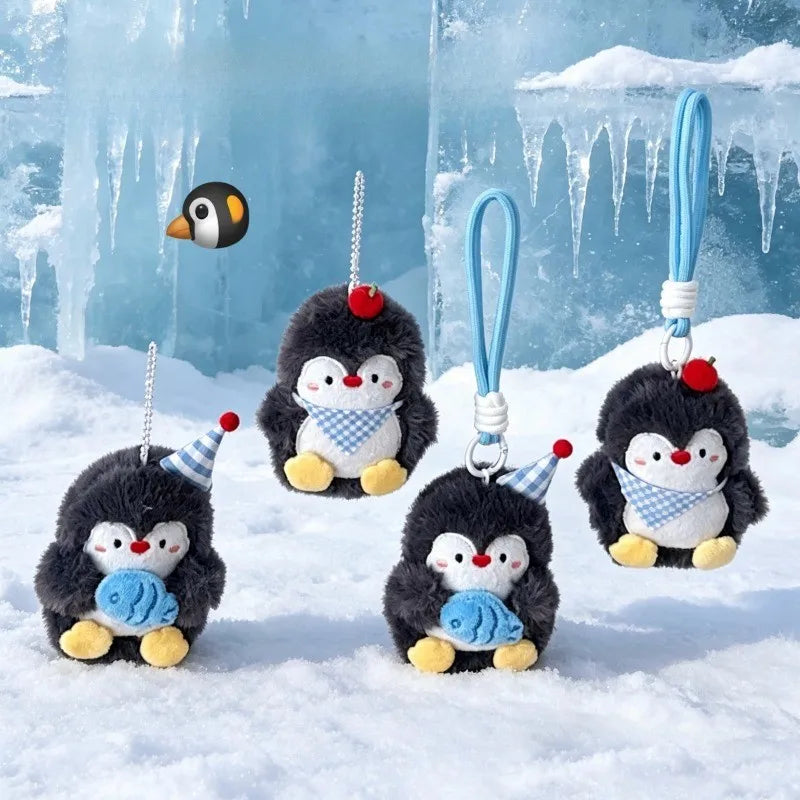 Plush Penguin Keychain and Bag Charm