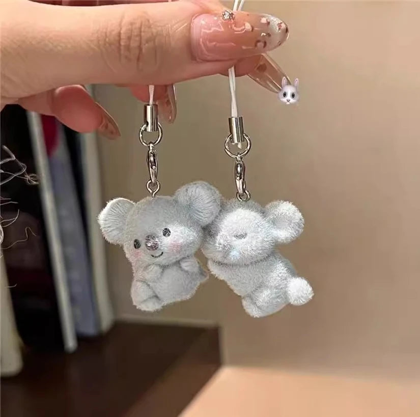 Miniature Resin Koala Keychain
