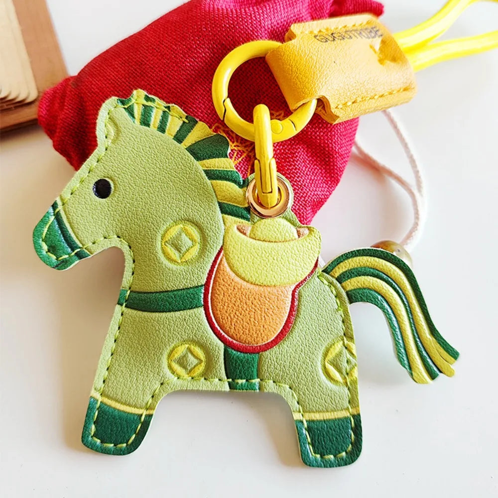 Horse Access Card Keychain with Carabiner