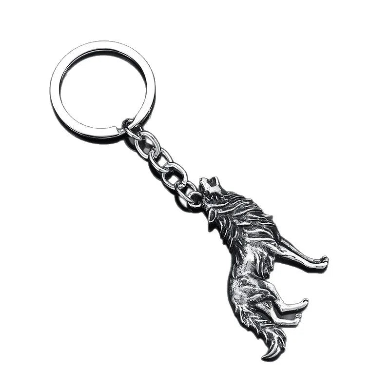 Keychain Pendant, Vintage Wolf King, New Style Pendant, Car Rearview Mirror Decoration Pendant, Backpack Pendant, Keychain Penda