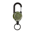 Retractable Keychain Carabiner with Steel Wire Cord