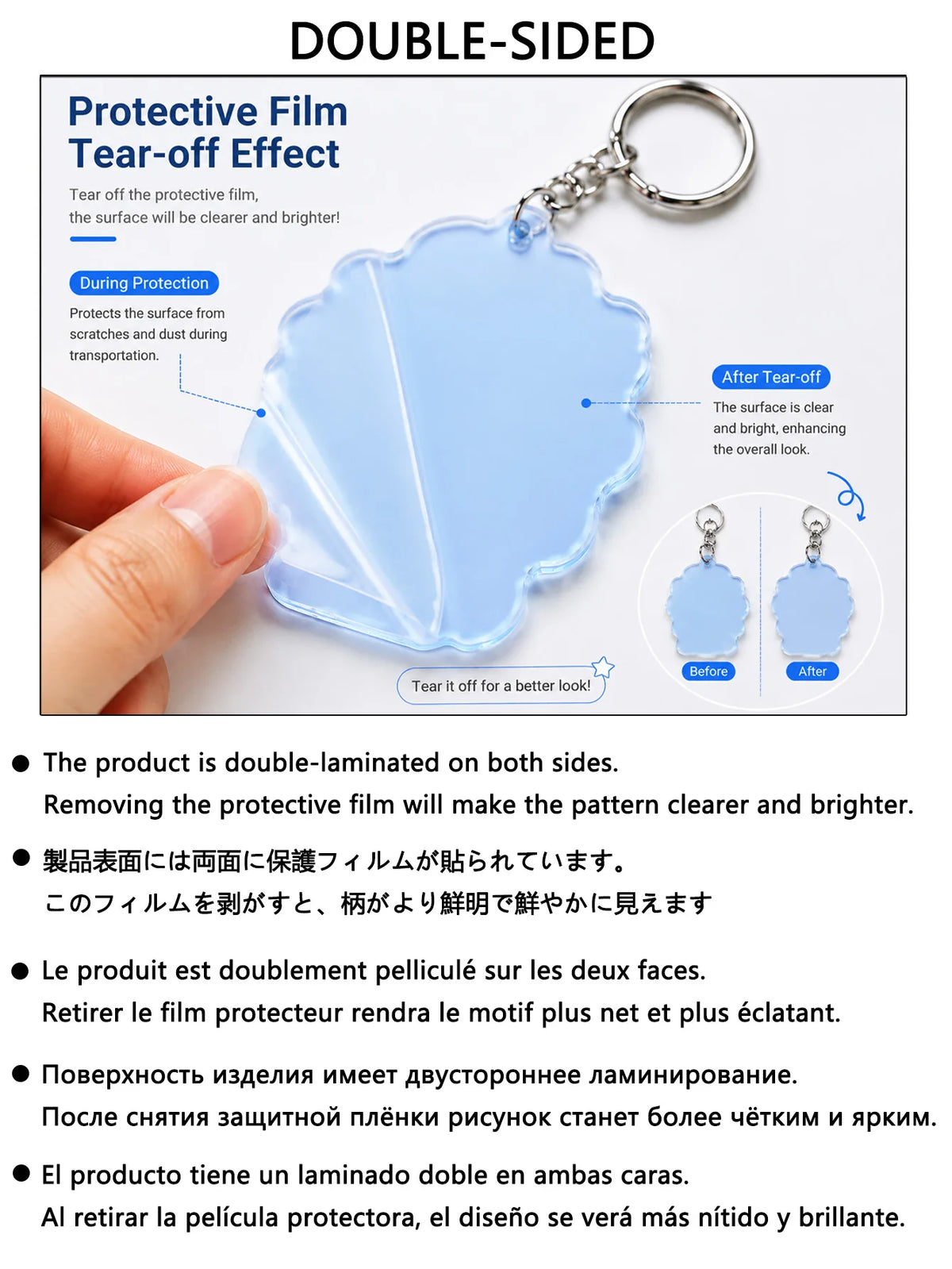 Noah Kahan Album Keychain, 8 cm