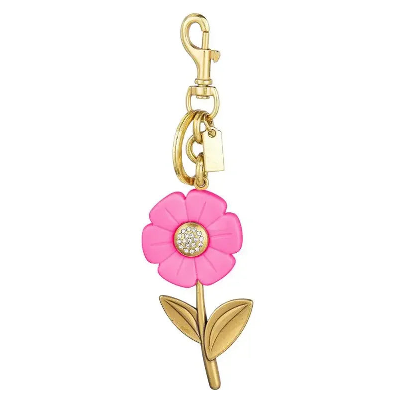 Floral Charm Keychain and Bag Pendant