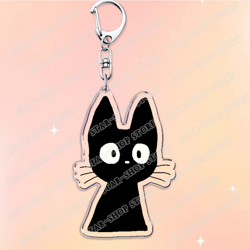 Anime Acrylic Charm Keychain with Lobster Clasp
