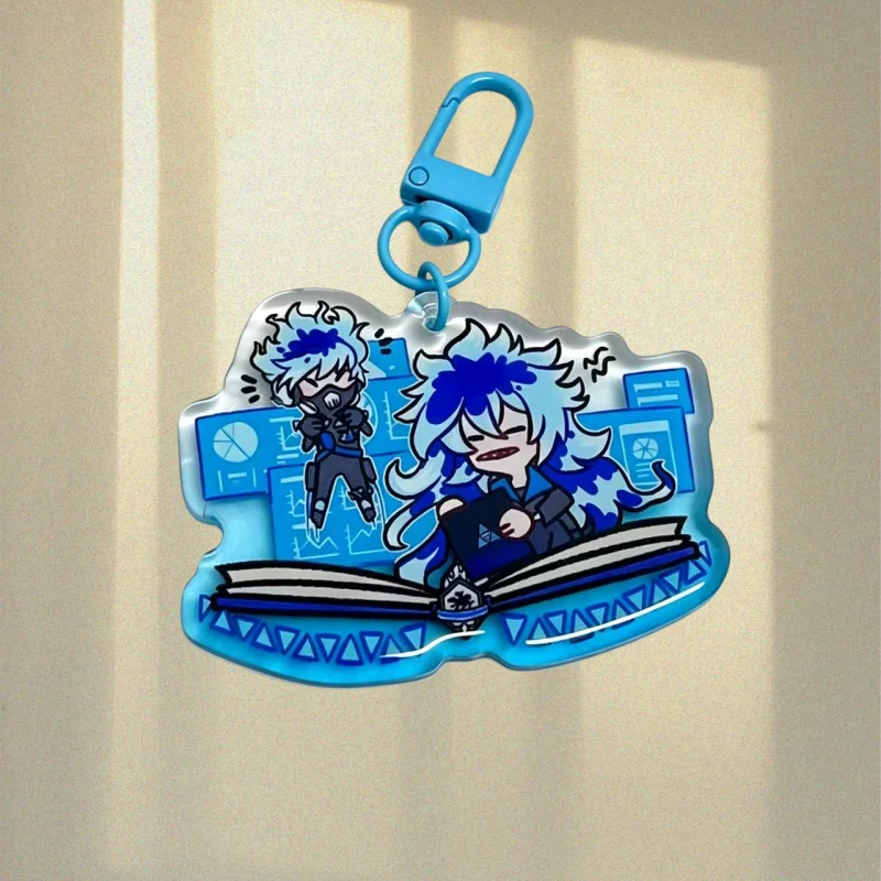 College Acrylic Keychain with Lobster Clasp