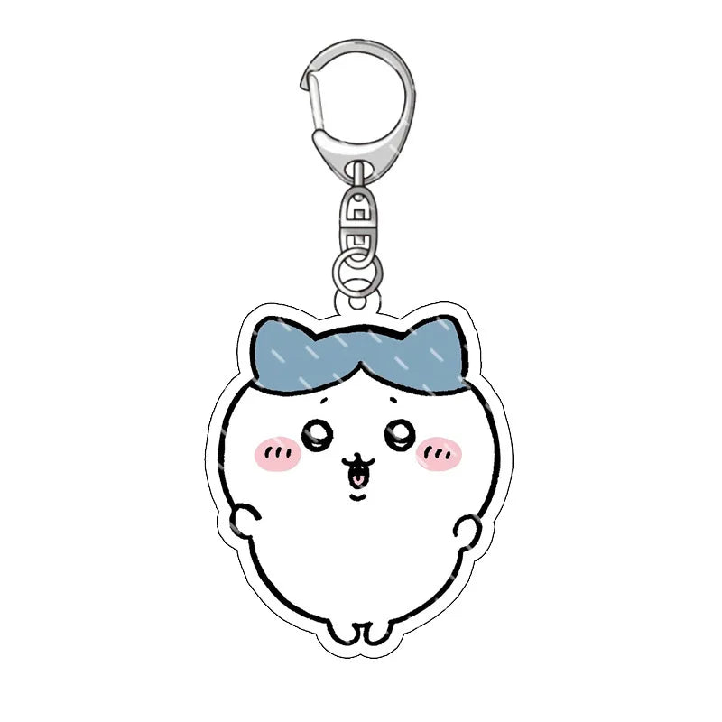 Cute Acrylic Keychain  All Character Variations 2-Sided Printed Charms for Backpacks  Keys Perfect Kawaii Gift for Fans