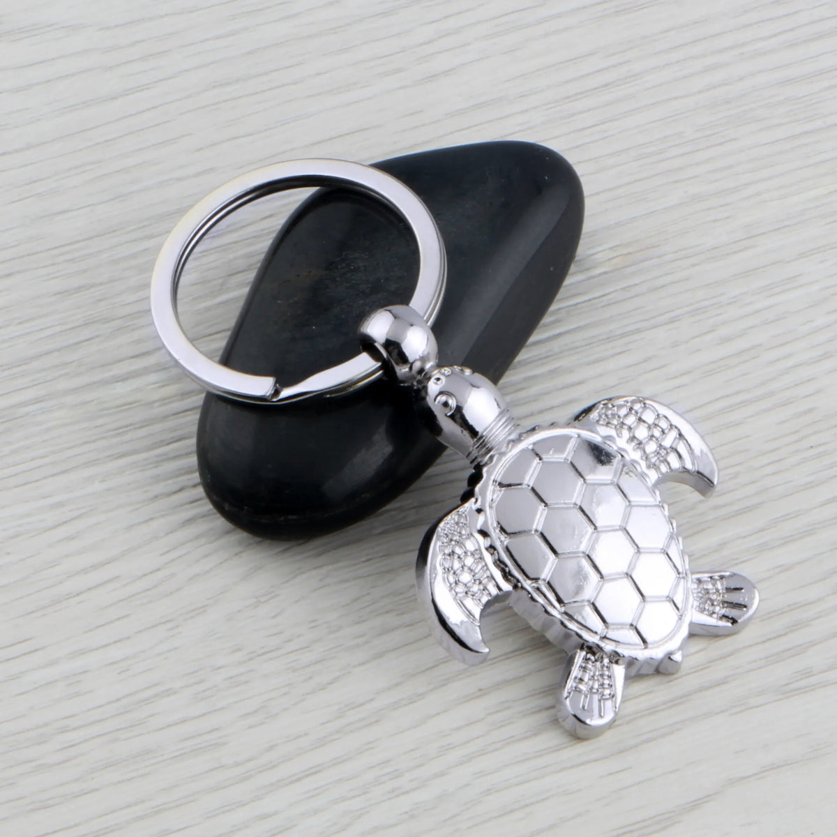 Sea Turtle Keychain with O-Ring Clasp