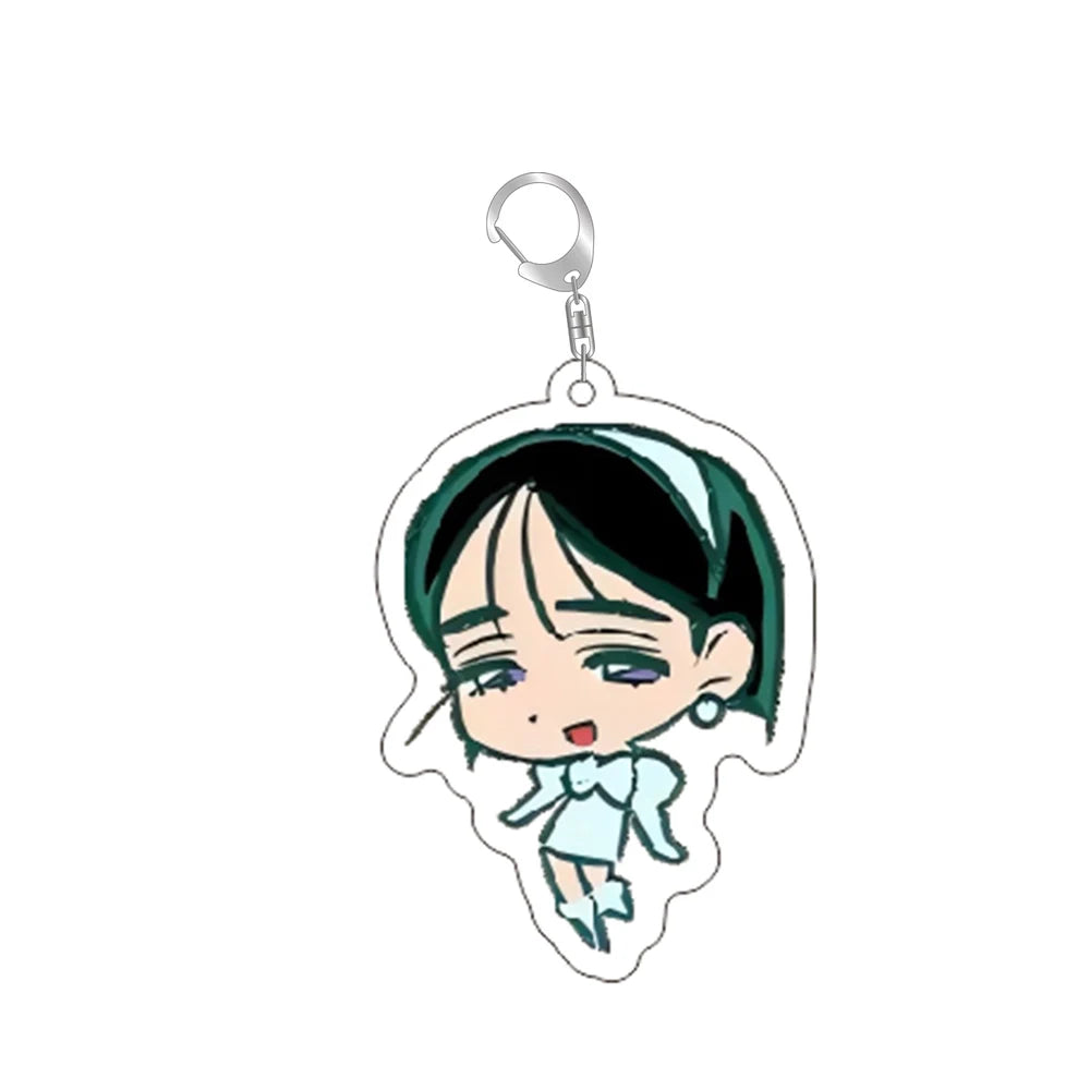 Alien Stage Chibi Acrylic Keychain with D-Clasp