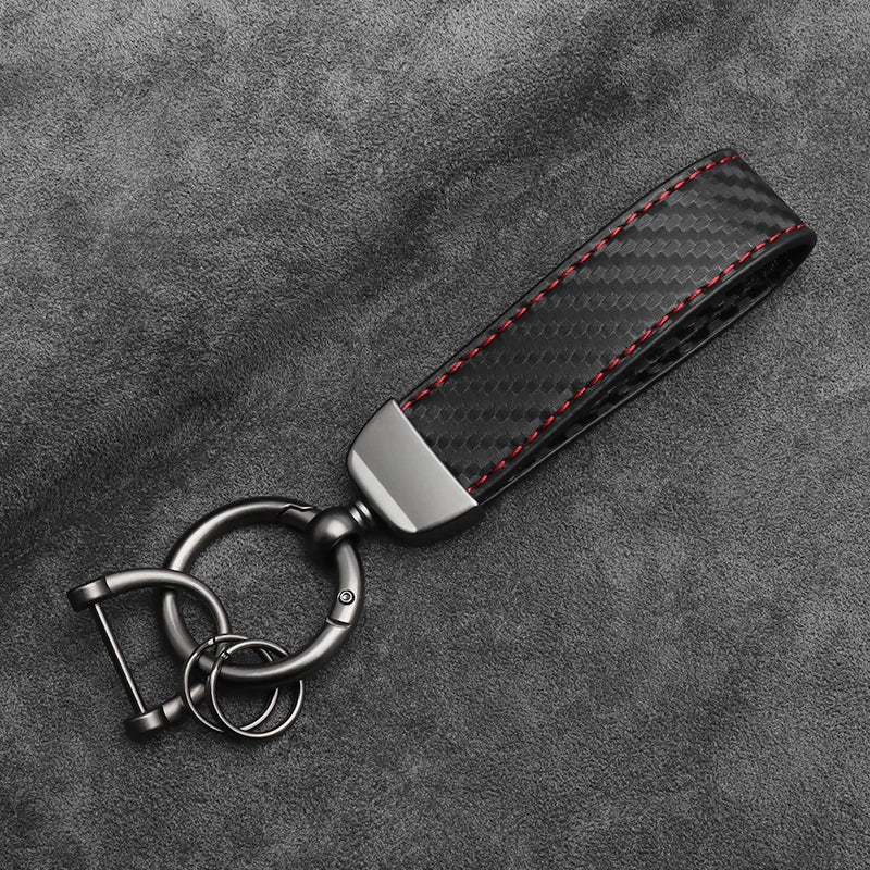 Universal Key Strap Keychain with Alloy Hardware