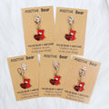 Bear Keychain Set with Lobster Clasp