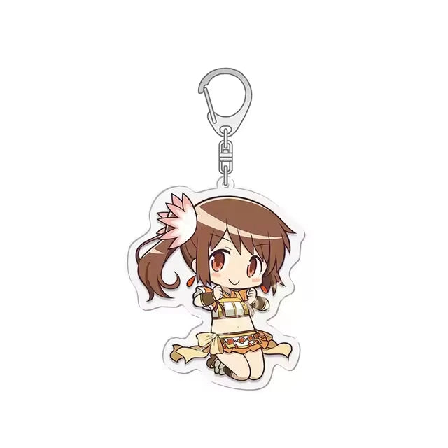 Puella Magi Madoka Magica Anime Keychain