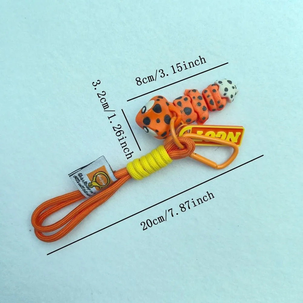 3D Printed Big-Eyed Leopard Gecko Keychain