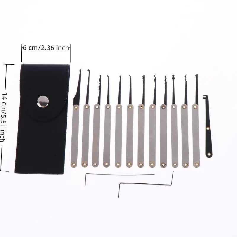 Stainless Steel Lock Service Training Tool Set