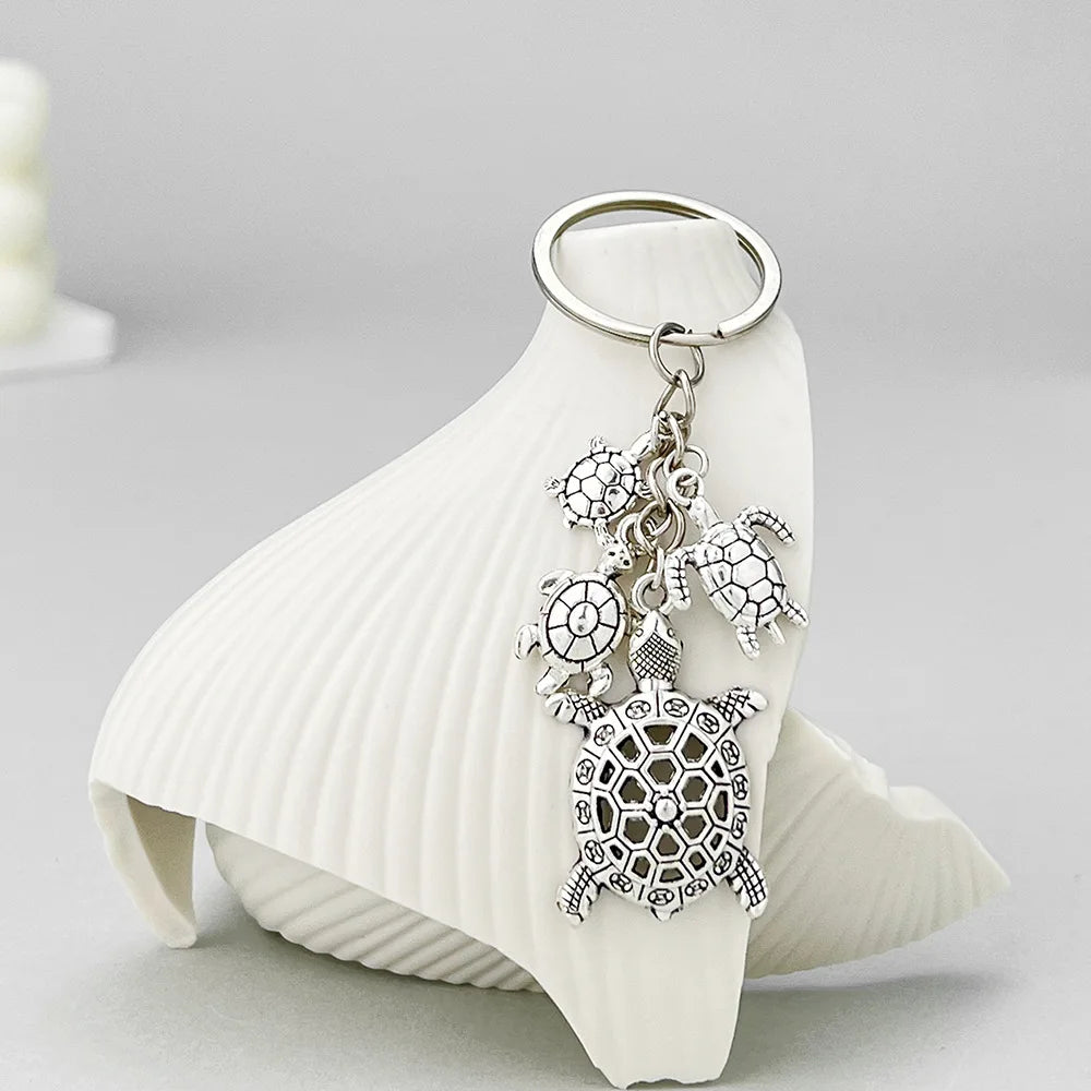 Marine Organism Sea Turtle Keychain For Men Car Bag Key Decoration Accessories Perfect for Gifting and Everyday Use