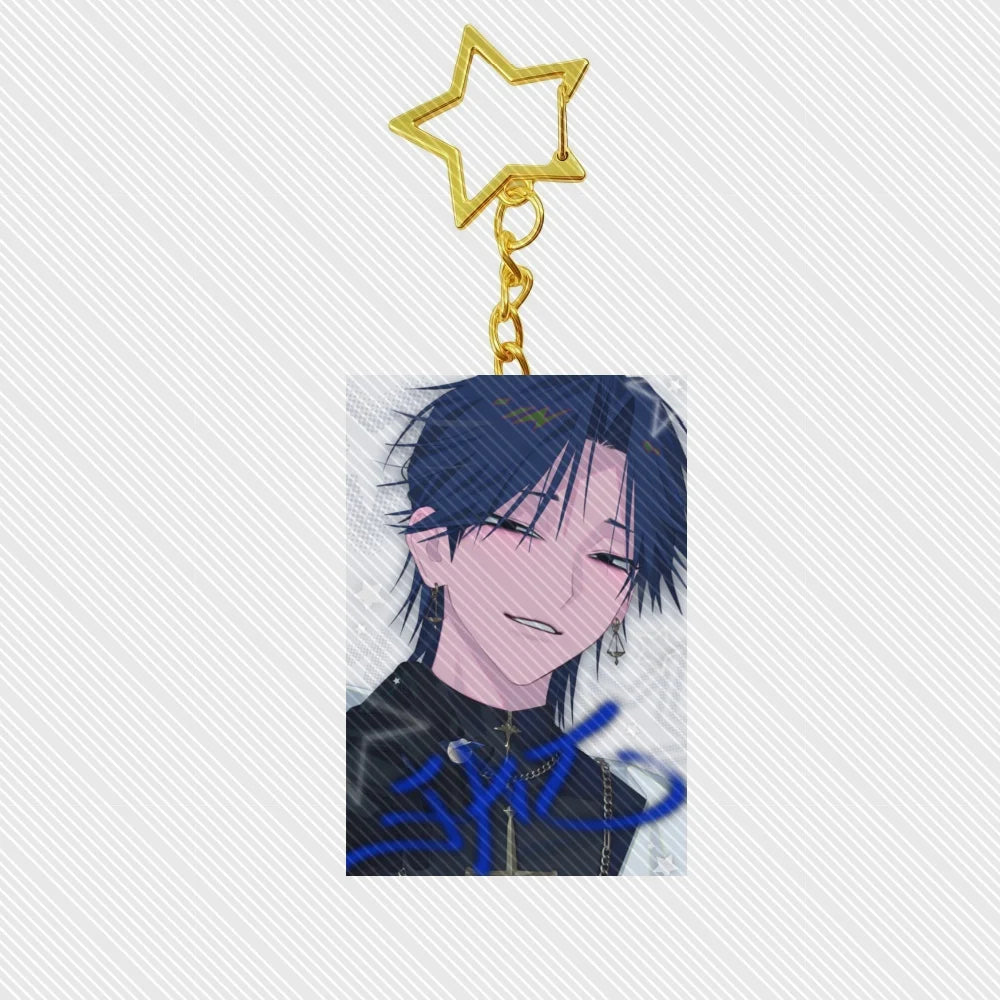 Link Click Acrylic Keychain with Lobster Clasp