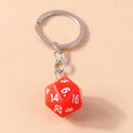 Cute Enamel Number 5 Keychain for Car Key Souvenir Gifts for Women Men Handbag Pendants Keyrings DIY Jewelry Accessories