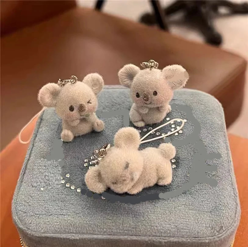 Miniature Resin Koala Keychain