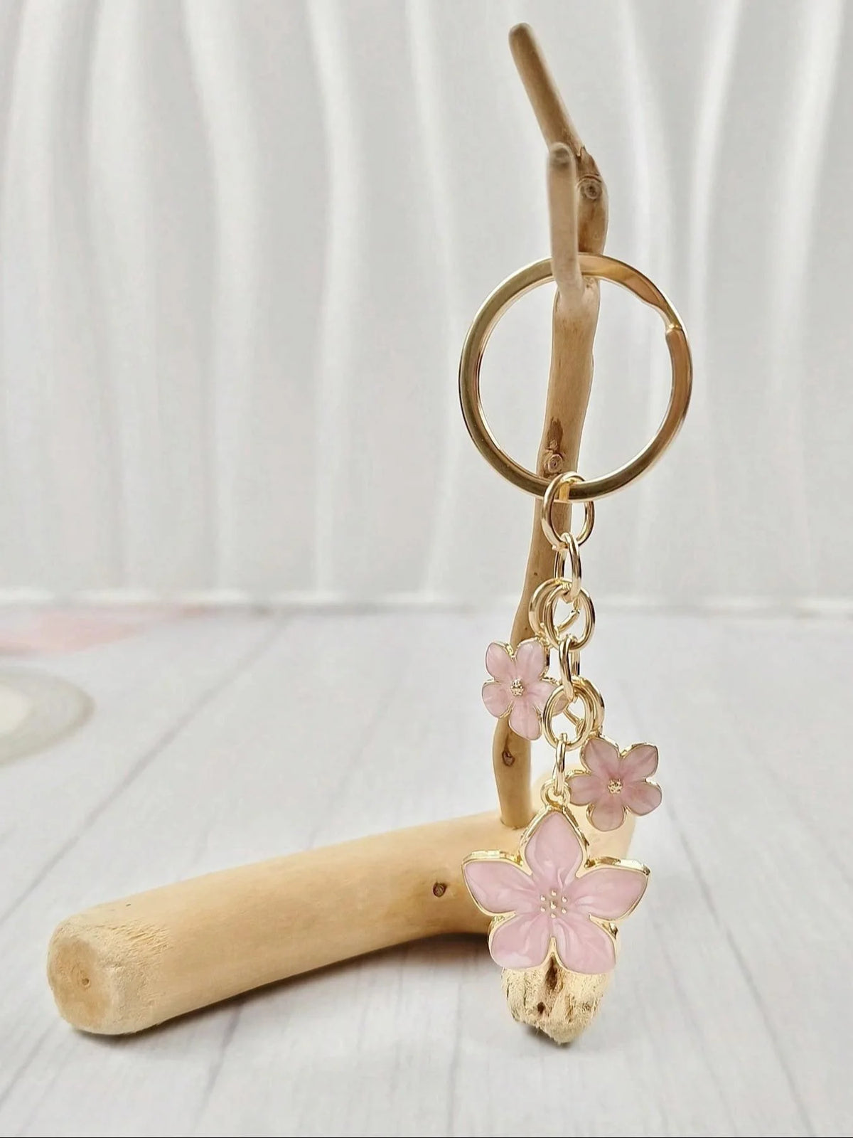 Blossom Flower Keychain and Bag Charm