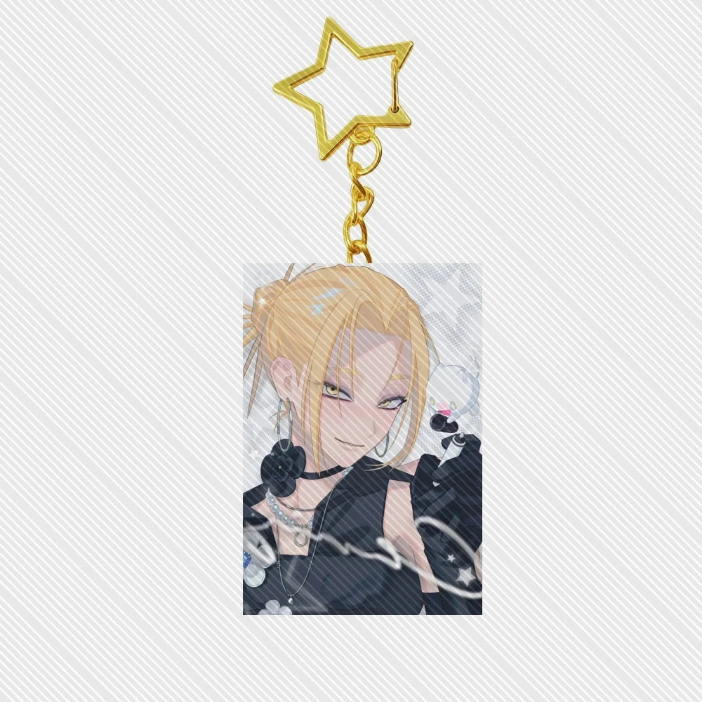 Link Click Acrylic Keychain with Lobster Clasp