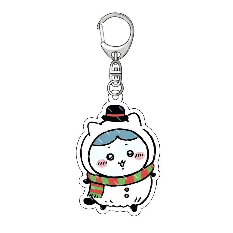 Cute Acrylic Keychain  All Character Variations 2-Sided Printed Charms for Backpacks  Keys Perfect Kawaii Gift for Fans