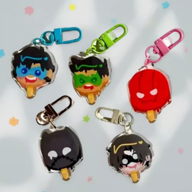 Animal Family Cute Q-Version Keychain for Bag Keychain