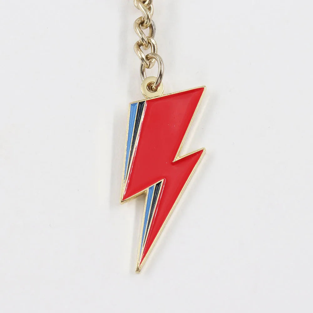 Famous Rock Musician Enamel  Keychain  David Series Backpack Accessories Badge Pendant Singer Fans Jewelry Presents