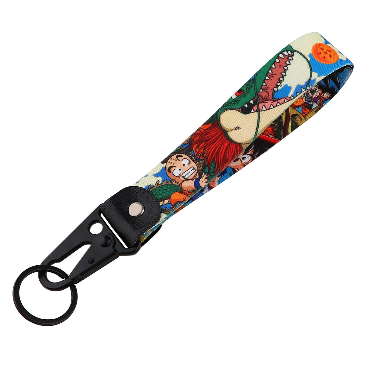 Double-Sided Anime Wrist Strap Keychain
