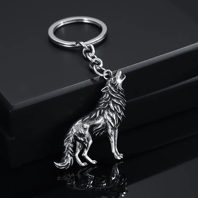 Keychain Pendant, Vintage Wolf King, New Style Pendant, Car Rearview Mirror Decoration Pendant, Backpack Pendant, Keychain Penda