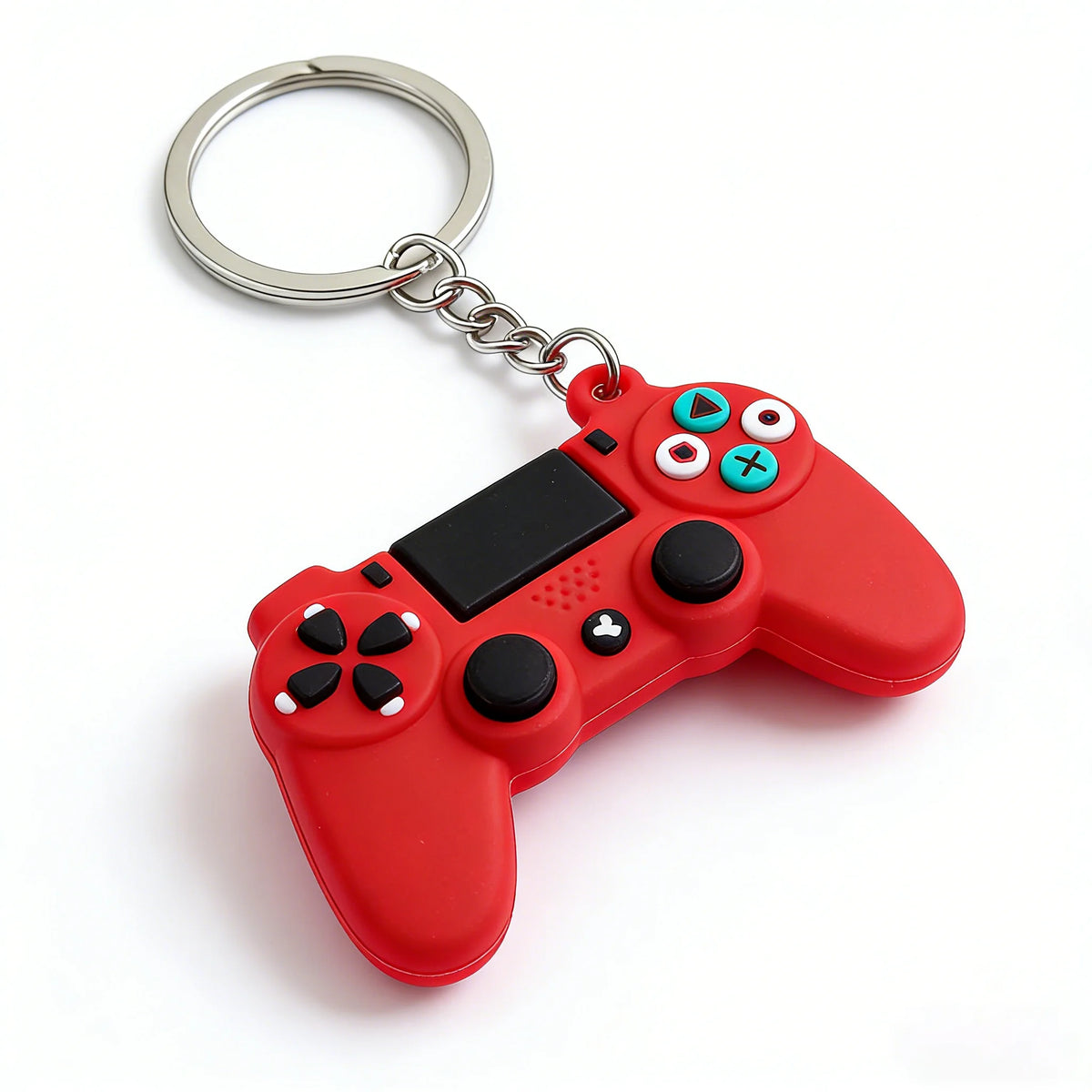 Game Controller Keychain in Flexible Silicone