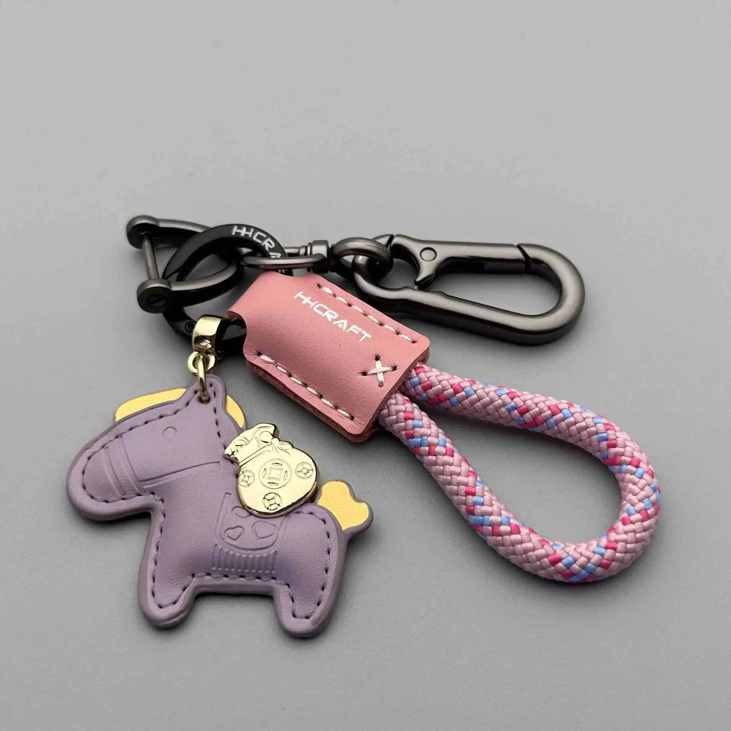 XMAO Minimalist Leather Keychain