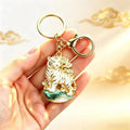 Decorative Animal-Motif Keychain and Bag Charm