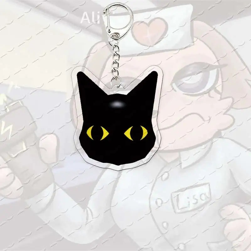 Animal Hospital Acrylic Charm Keychain