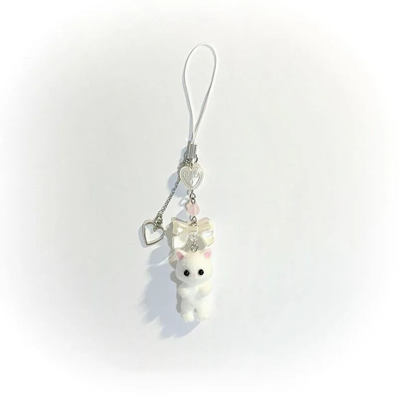Furry Kitten Keychain and Phone Charm