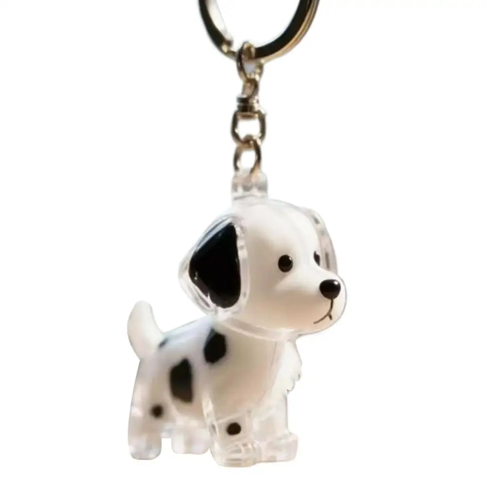 Pet Fur Keepsake Keychain with Carabiner Clasp