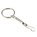 Snake-Chain Key Ring, Spring Snap Hook, Snake-Bone Anti-Loss Lanyard, Metal Key Chain, USB Drive Lanyard, hardware Accessories F