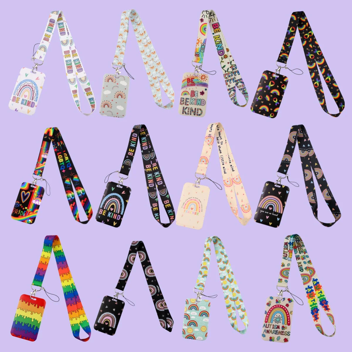 Neck Strap Lanyard with Zinc Alloy Hardware