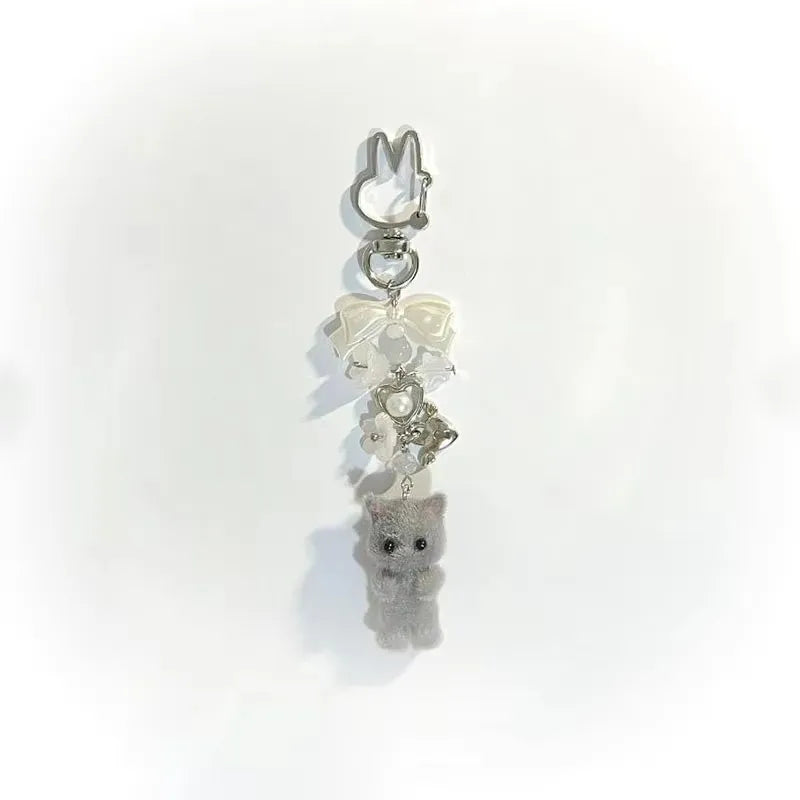 Furry Kitten Keychain and Phone Charm