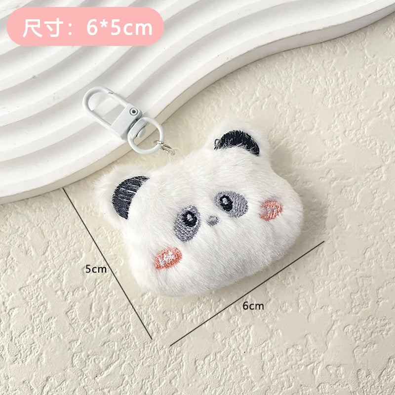 Animal Print Keychain Charm Cute Chic Boho Unique for Women, Cute Purse Charm Keychain Decor, Everyday Bag Gift Party Evening
