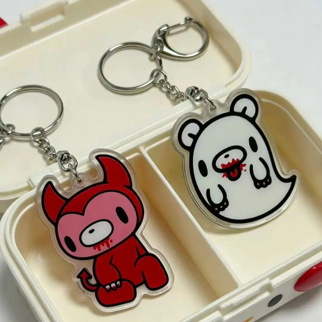 Cute Acrylic Keychain, Cartoon Character Bag Charm, Kawaii Pendant for Keys & Bags, Daily Decor Accessory