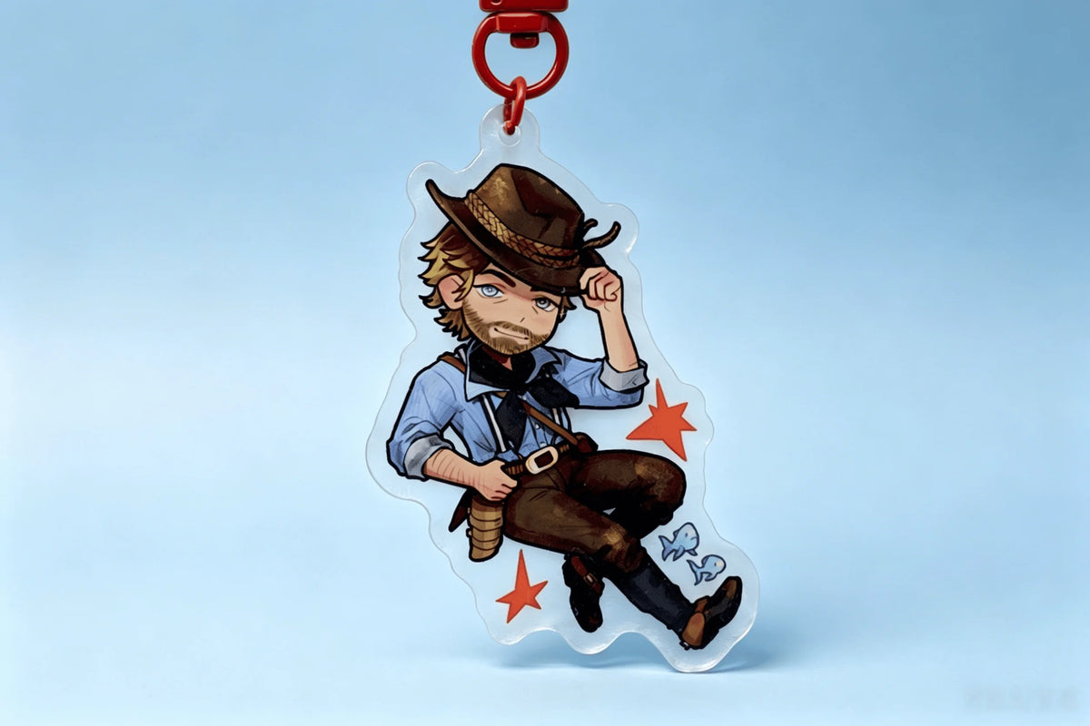 CHARMS Acrylic Hanging Keychain for Bags And Luggage Cute And Stylish Design Lightweight Plastic Carabiner Clip