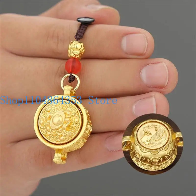 652F Portable Animal Keychain Pendant Accessory Representing Wealth And Happiness
