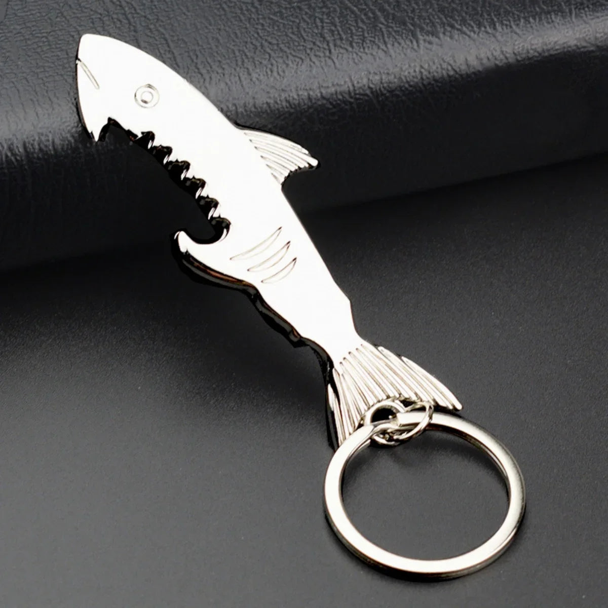 Shark Keychain Bottle Opener Fish Beer Bottle Opener Keychain Charms For Bag Keys Car Keys Accessories Keyring Jewelry Gift