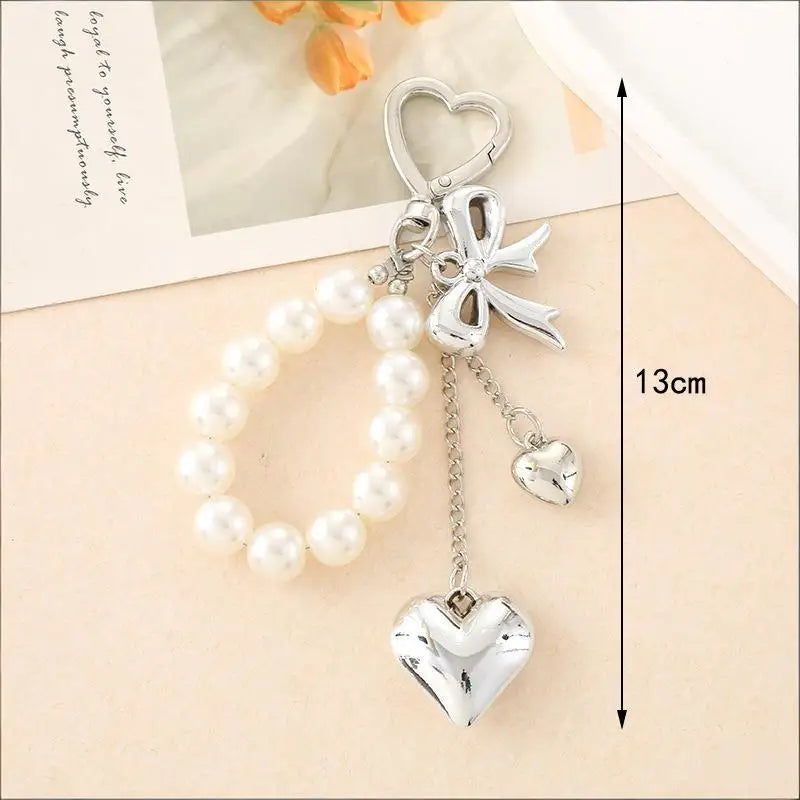 Bag Charm Accessory Delicate Backpack Keychain Keychain For Handbags Versatile Trendy Key Pendant For Handbags Keys Backpacks
