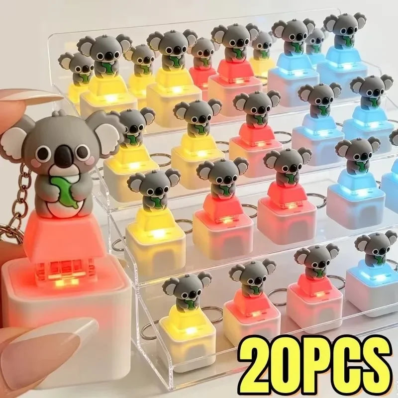 Rechargeable Koala Mechanical Switch Keychain