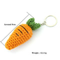 Braided Charm Keychain with Lobster Clasp