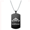 Warframe Metal Keychain for Keys and Bags
