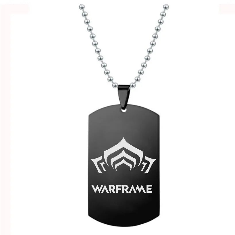 Warframe Metal Keychain for Keys and Bags