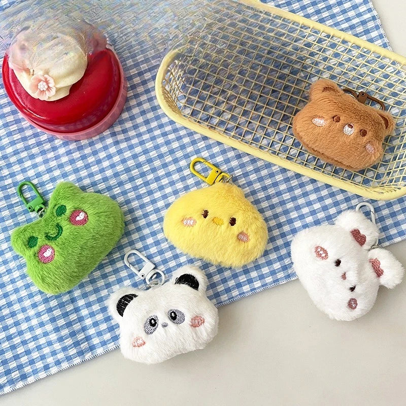 Animal Print Keychain Charm Cute Chic Boho Unique for Women, Cute Purse Charm Keychain Decor, Everyday Bag Gift Party Evening
